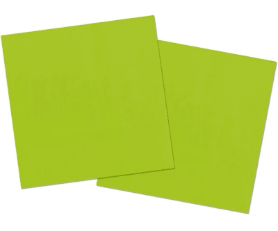 Servilletas Verde Lima 20u.