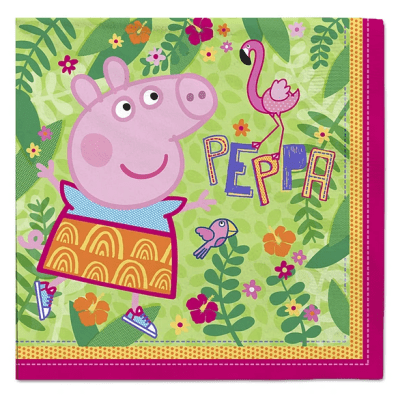 Servilleta Peppa pig 12u.
