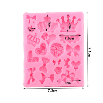 Molde Silicona Accesorios 19 Div.1