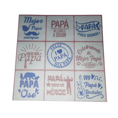 Papel Alfajor Diseño Dia Del Padre 100u.1