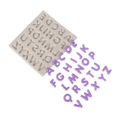 Molde Fondant Letras Abecederio