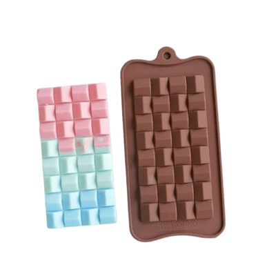 Molde Silicona Chocolate Barra2