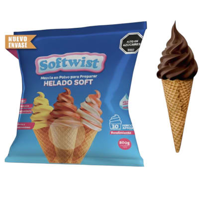 Helado Soft Chocolate 800grs. Tkf
