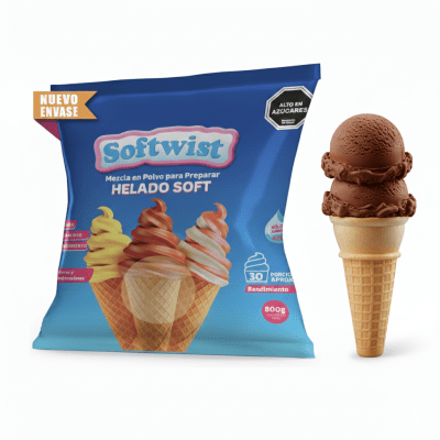 Helado Soft Chocolate 800grs. Tkf