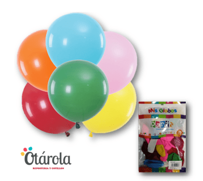 Globo Liso Surtido N°9 25u.