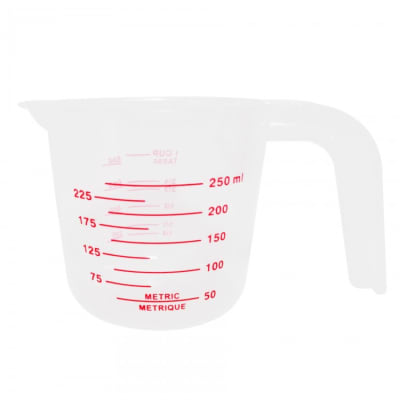 Taza Medidora, Jarro Medicion 250ml1