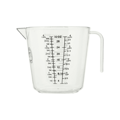 Taza Medidora Acrilico de 1000ml