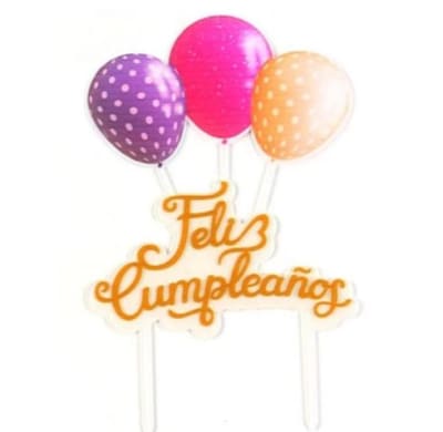 Toper Feliz Cumpleaños Belina