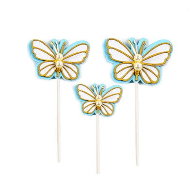 Topper Mariposa 3 piezas Belina