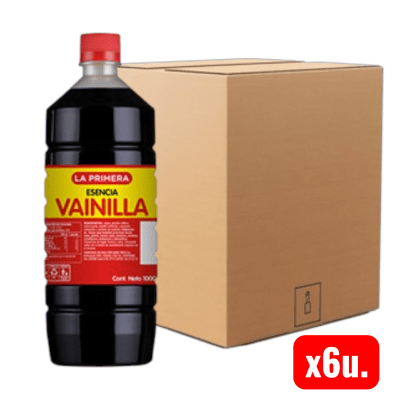 Esencia Vainilla La Primera 6u.x1ltr (Caja)