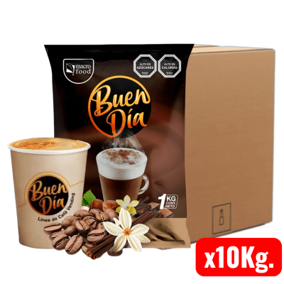 Cafe Buen Dia Cappuccino Vainilla 10kg. (Caja)1