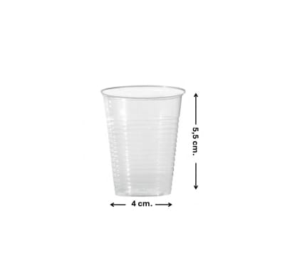 Vaso Plastico 90cc.