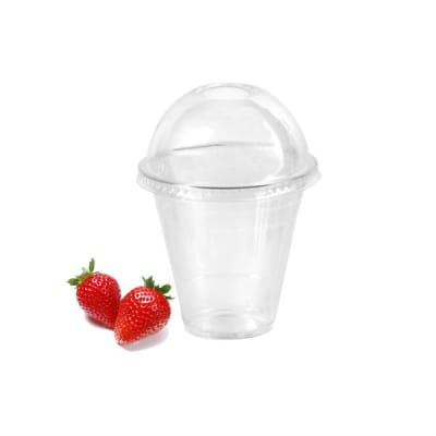 Vaso Domo Con Tapa 270cc.