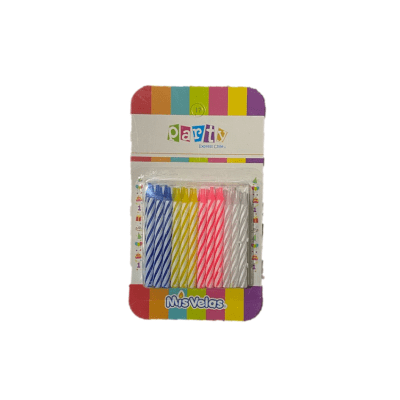 Vela Espiral 5cm x 24u.1