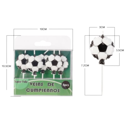 Velas de Futbol
