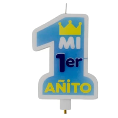 Vela Mi primer Añito 1u.
