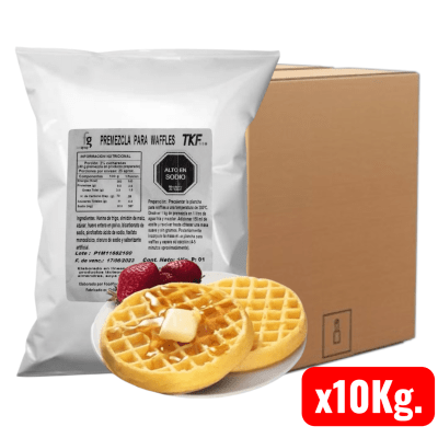 Premezcla Para Waffles 10u. x 1kg (Caja)