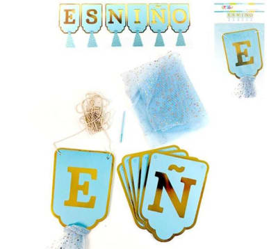 Guirnalda Es Niño Glam