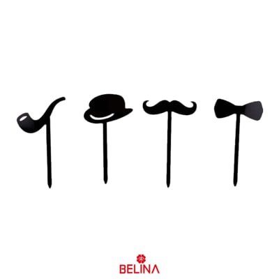 Topper Bigote-Sombrero