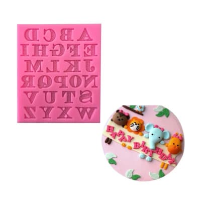 Molde para Fondant Letras