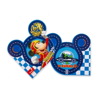 Tarjeta de Invitacion Mickey1