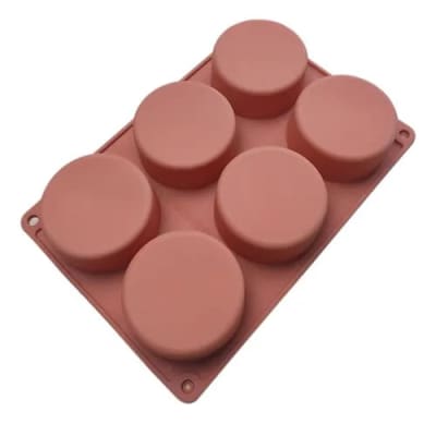 Molde Alfajor Silicona 6 Div1