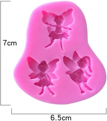 Molde Silicona Hadas 3