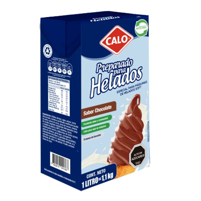 Preparado Para Helados Soft Chocolate 1lt. Calo.2