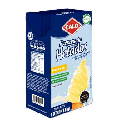 Preparado Para Helados Soft Bocado 1lt. Calo.