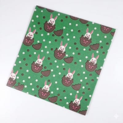 Papel Alfajor Pascua Verde 100u.