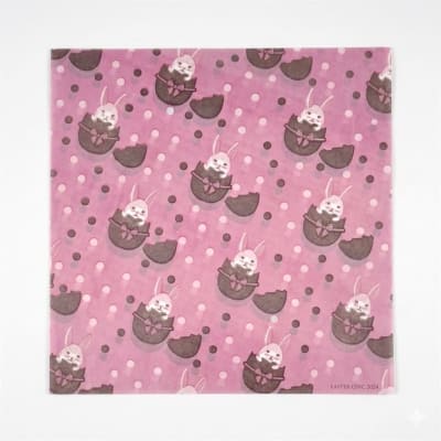 Papel Alfajor Pascua Fucsia 100u.