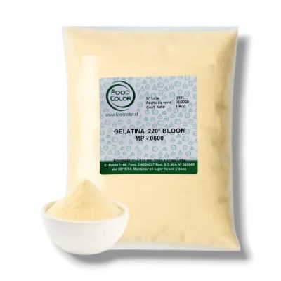 Gelatina Sin Sabor Food Color (180blom) 1kg