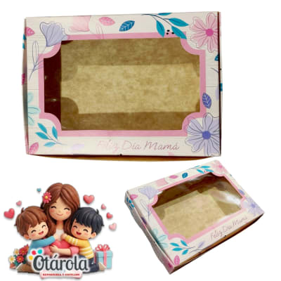 Caja MAMA 6 Alfajor Flores 1u.