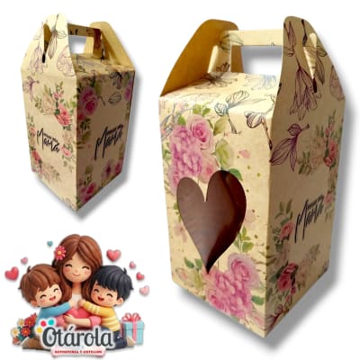 caja Mama Gigante Fucsia 50 unidades