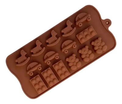 Molde Silicona Legos Ositos 15 Div.