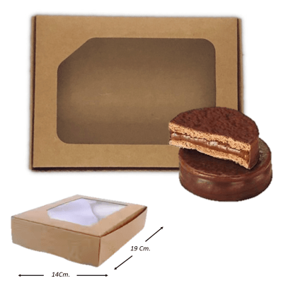 Caja para 12 Alfajor CAFE 1u.