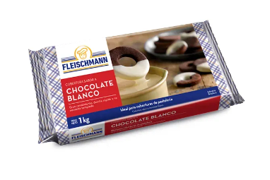 Cobertura Fleischmann Blanco 10u.x1kg (Caja)