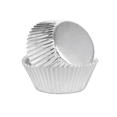 Capsula Metalizada #8 Plateado 100u.