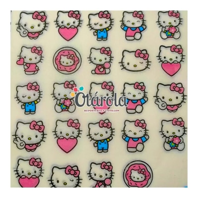Papel Alfajor Diseño Hello kitty 100u.
