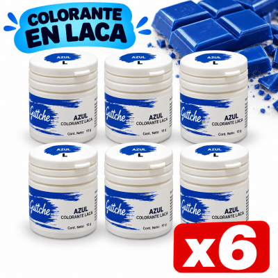 Laca Guttche Azul (6x15grs)
