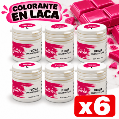 Laca Guttche Fucsia (6x15grs)1
