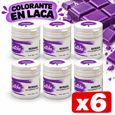 Laca Guttche Morado (6x15grs)1