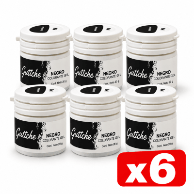Gel Guttche Negro (6x20grs)1
