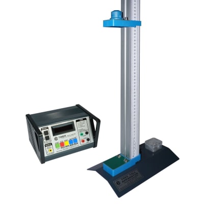EQUIPO DE CAIDA LIBRE CON SOLENOIDE Y TIMER. 100CM