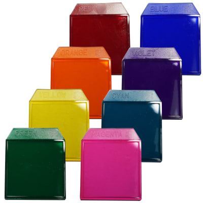 FILTROS DE COLORES. MATERIAL RESISTENTE