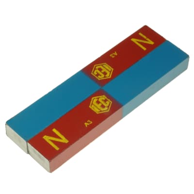 IMANES RECTANGULARES 75X12X8 CM. ROJO - AZUL. PAR1
