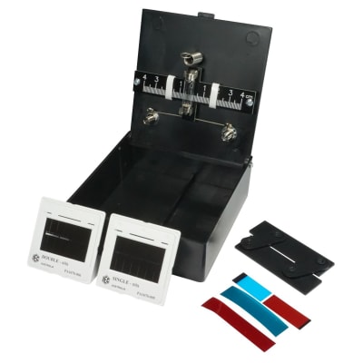 KIT DIFRACCIÓN DE LA LUZ CON DIAPOSITIVAS Y FILTRO1