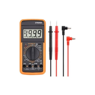 MULTITESTER DIGITAL PROFESIONAL. DT9205A1