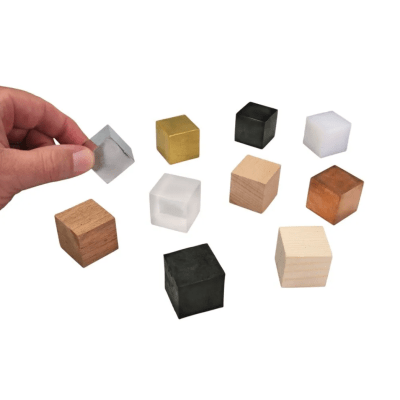 SET 10 CUBOS ESTUDIO DE DENSIDAD