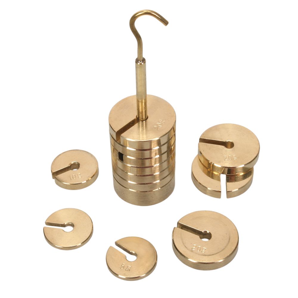 SET DE MASAS CON GANCHO. 250 G INDAGA CIENCIAS